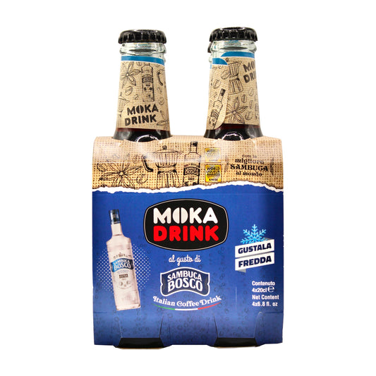Moka drink al gusto sambuca 4x20cl