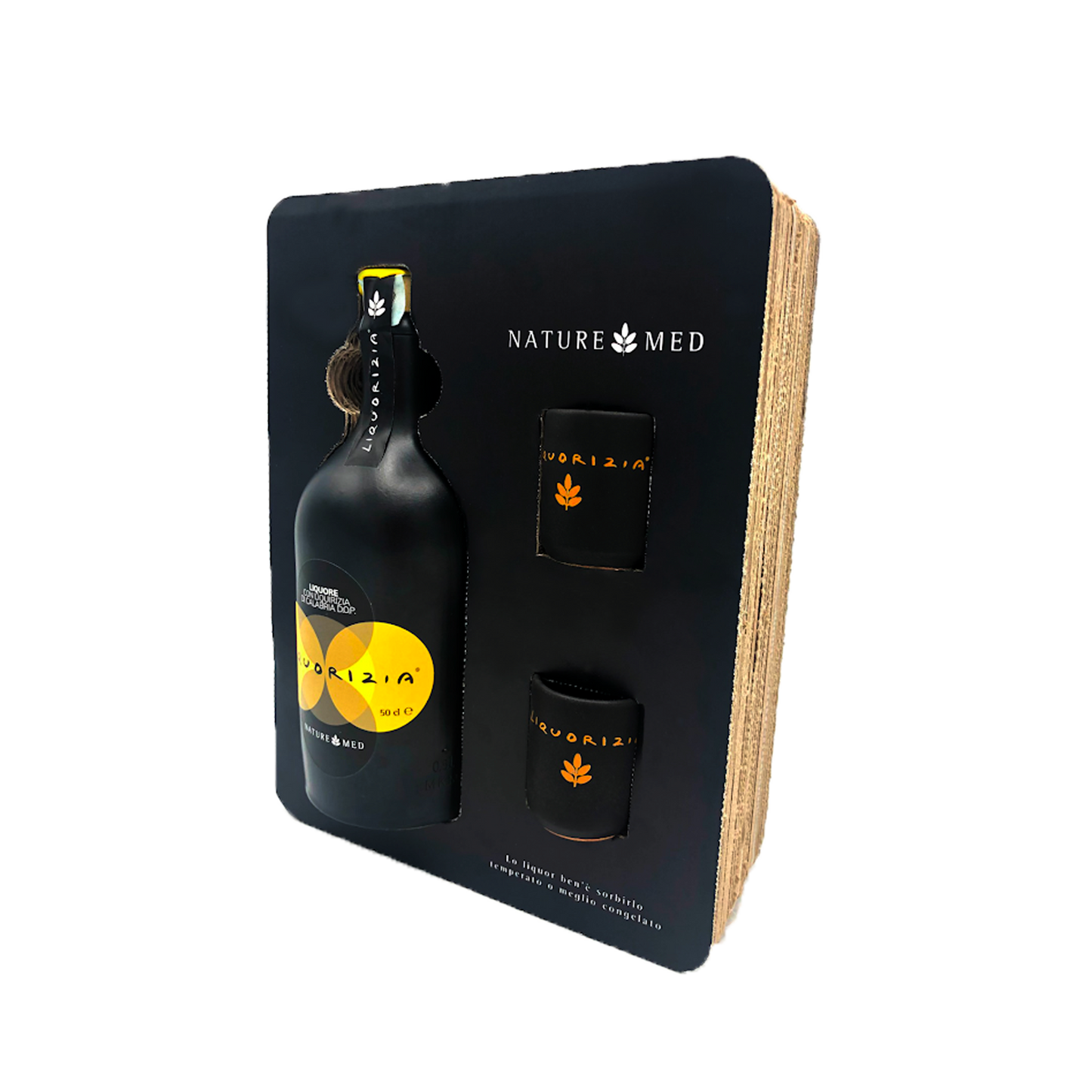 Pack de regaliz con dos copas