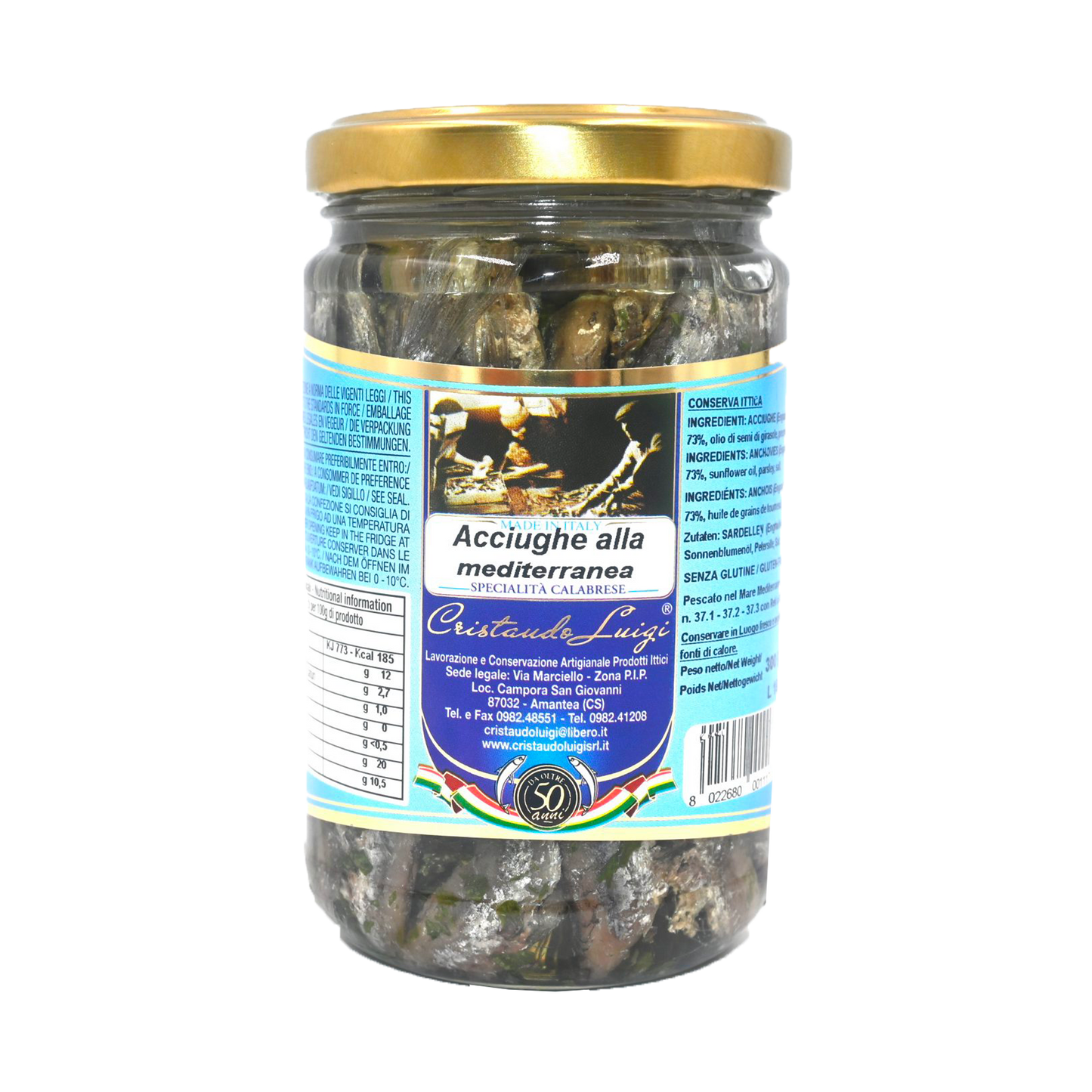 Acciughe alla mediterranea