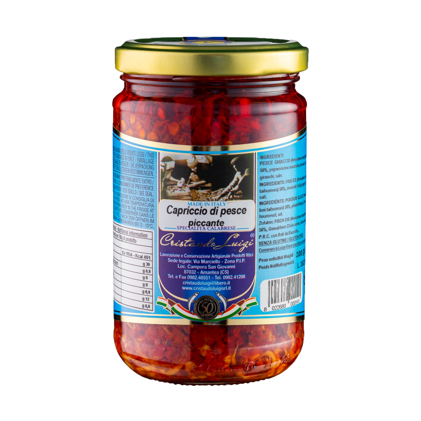 Capriccio di Pesce Piccante 200g