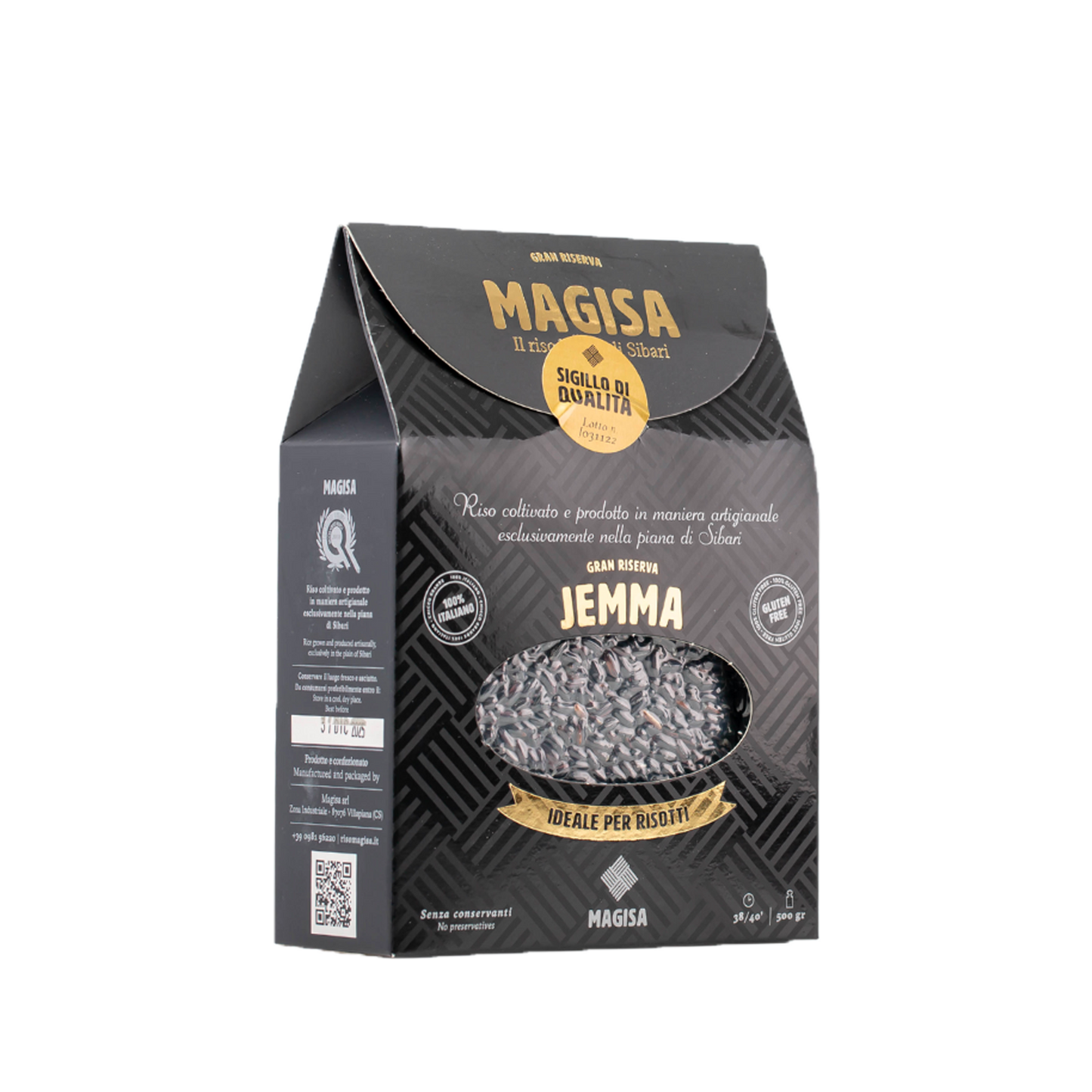 Riso Jemma Gran Riserva 500g - Riso Nero