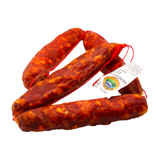 Salsiccia Dolce a Catenella di Bocchigliero semi-stagionata