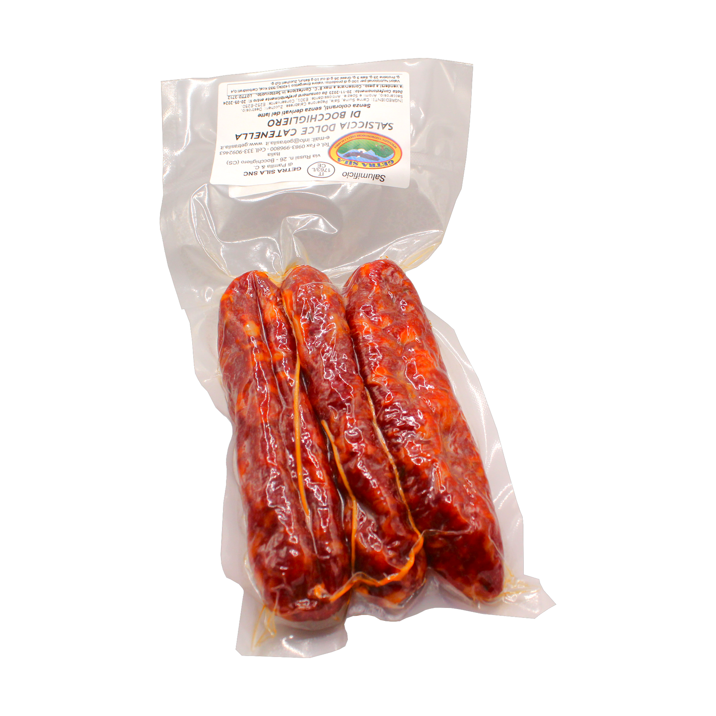 Salsiccia Dolce a Catenella di Bocchigliero