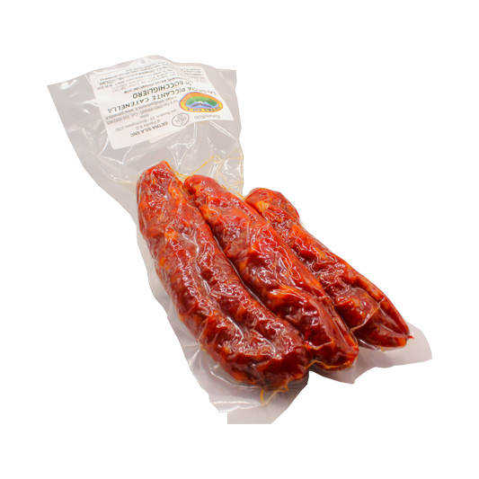 Salsiccia Piccante a Catenella di Bocchigliero