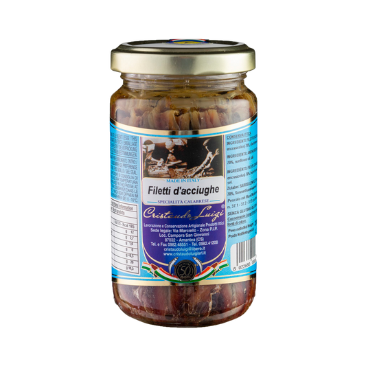 Spicy anchovy fillets 200g