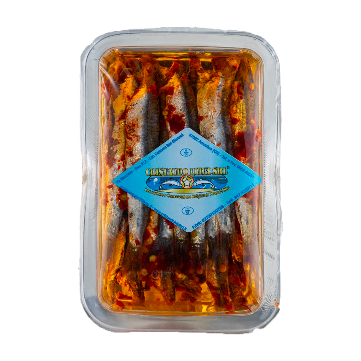 Spicy Anchovies 170g 