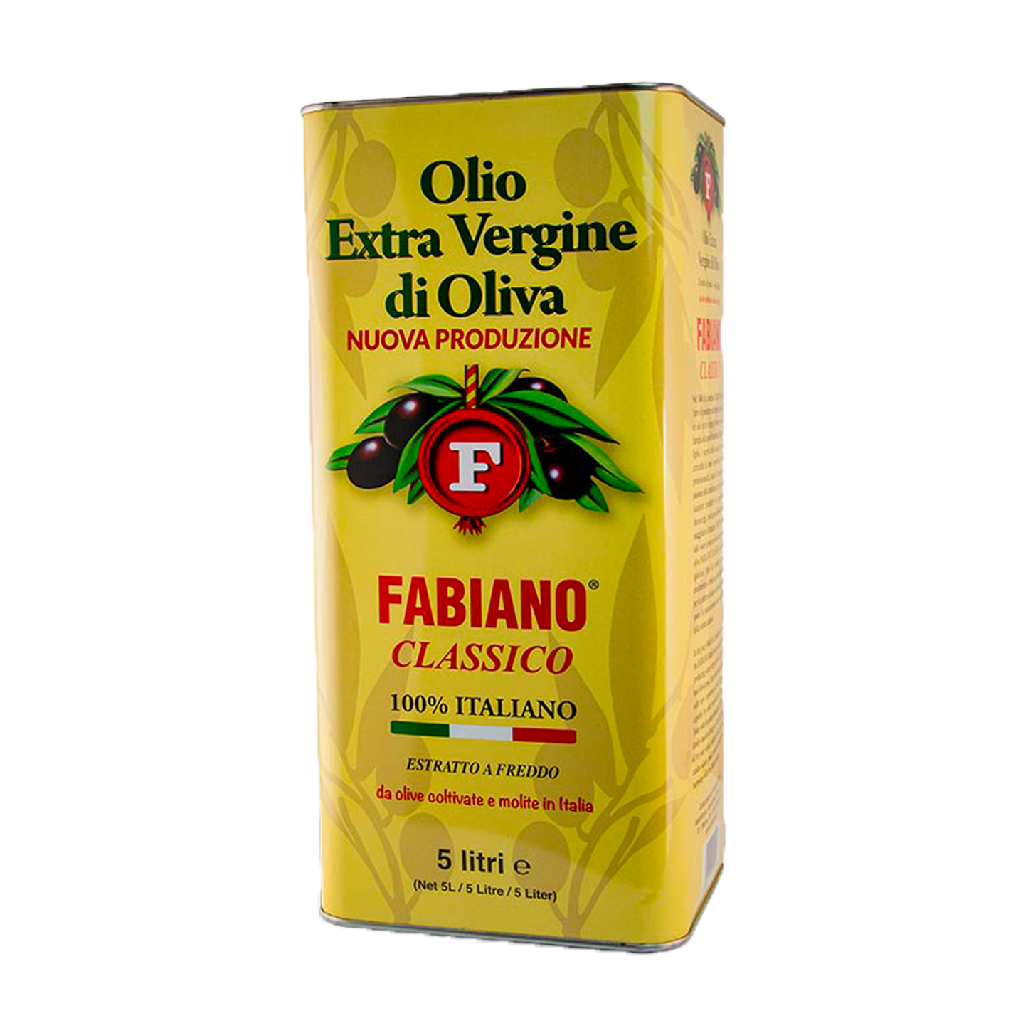 Olio extra vergine d'oliva Latta 5L