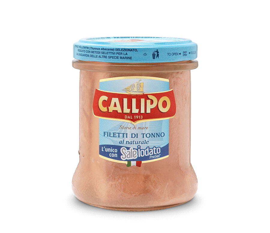 Natural Callipo tuna fillets