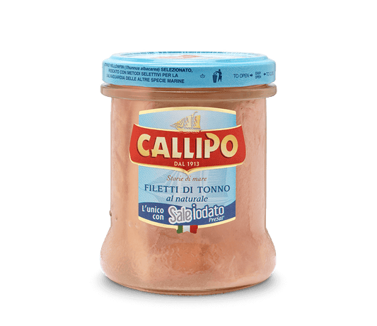 Natural Callipo tuna fillets